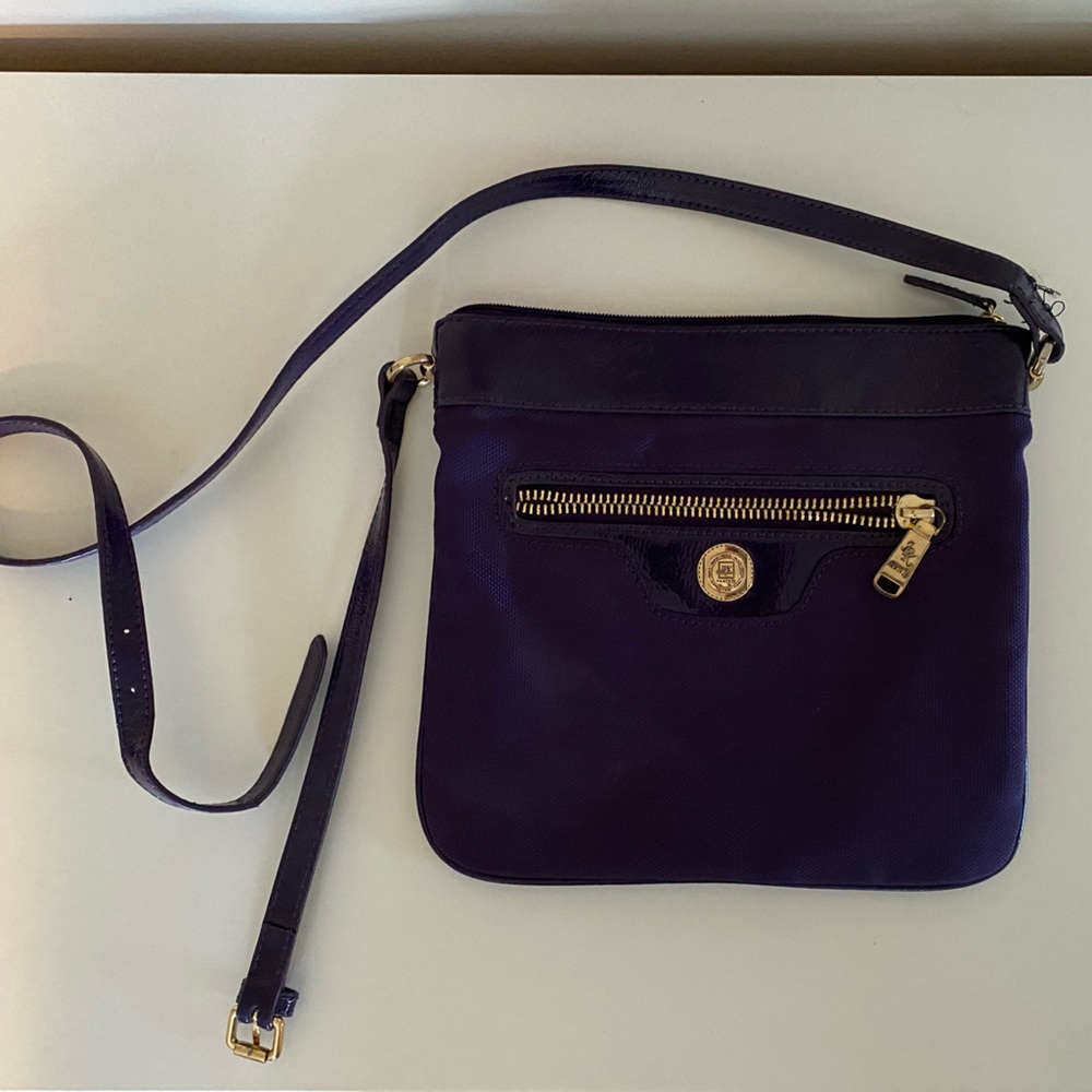 JPK Paris 75 purple crossbody bag